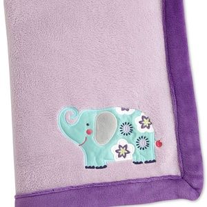 Carter's Zoo Collection Applique Fleece Blanket